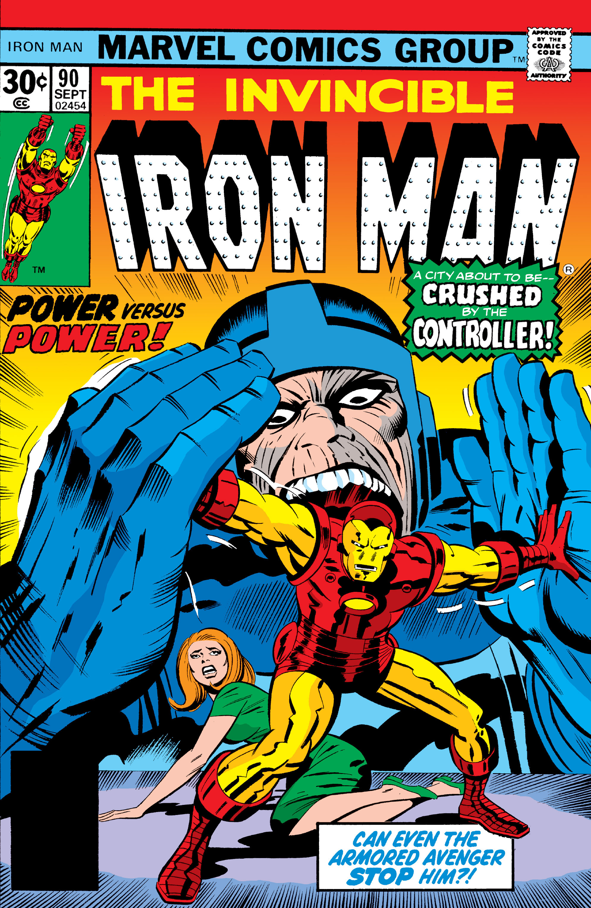 Read online Iron Man (1968) comic -  Issue #90 - 1