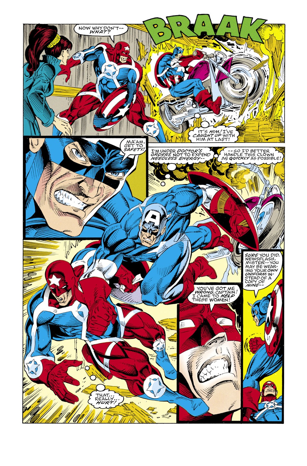 Read online Captain America (1968) comic - Issue #427 - 19