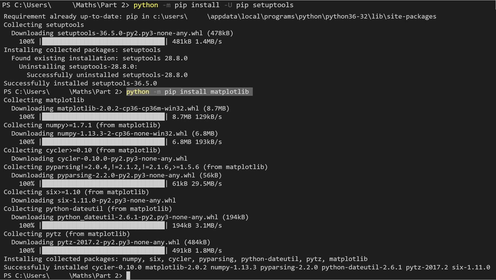 How To Install Matplotlib Python - slidedocnow