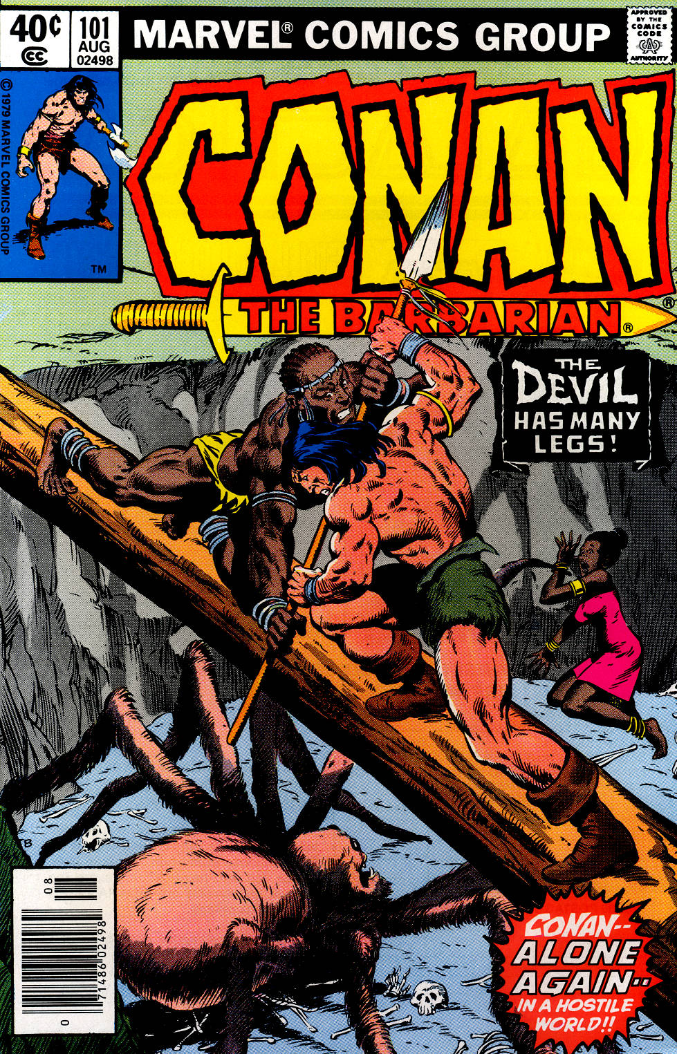 Read online Conan the Barbarian (1970) comic -  Issue #101 - 1