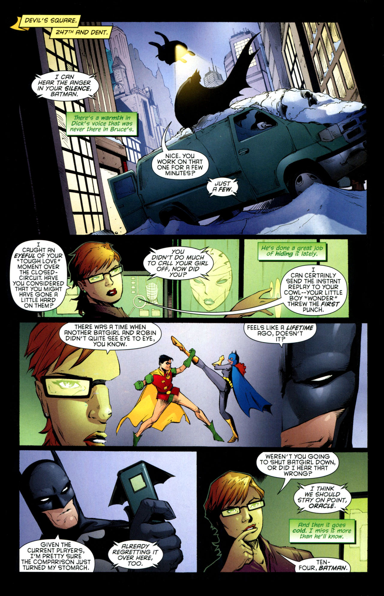 Read online Batgirl (2009) comic -  Issue #6 - 12