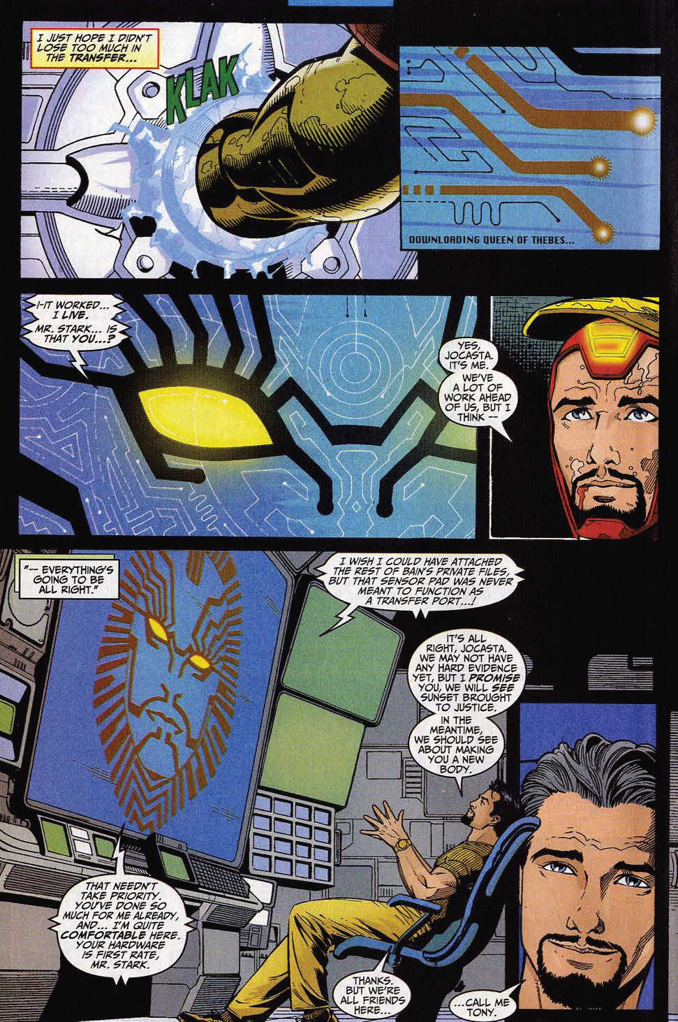 Read online Iron Man (1998) comic -  Issue #20 - 29