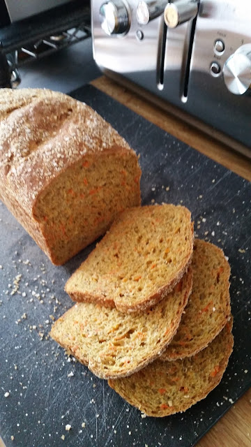 Whole Grain Carrot Chia & Honey Bread.