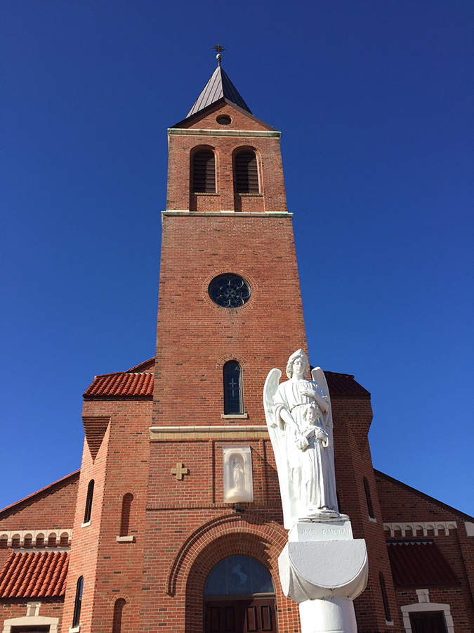 The Rad Trad The Painted Church of Lindsay, Texas