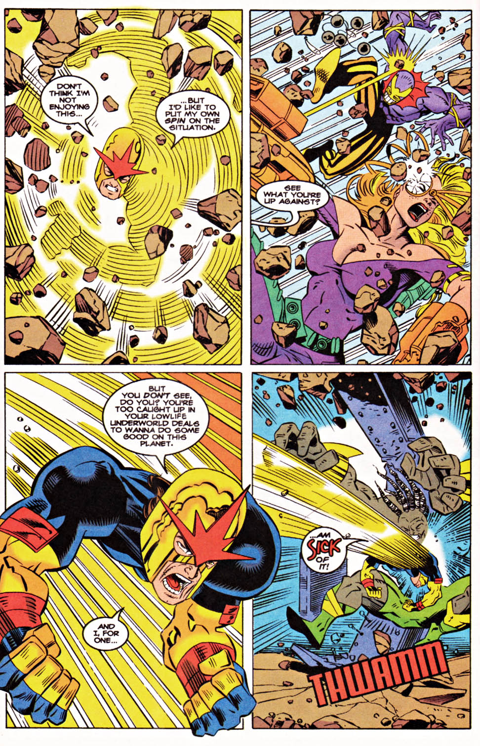 Read online Nova (1994) comic -  Issue #10 - 4