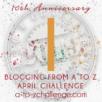#AtoZChallenge 2019 Tenth Anniversary blogging from A to Z challenge letter