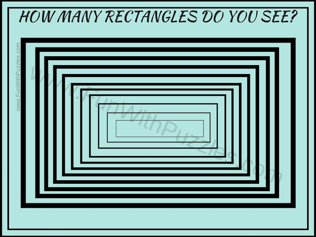 Rectangles Counting Picture Puzzle