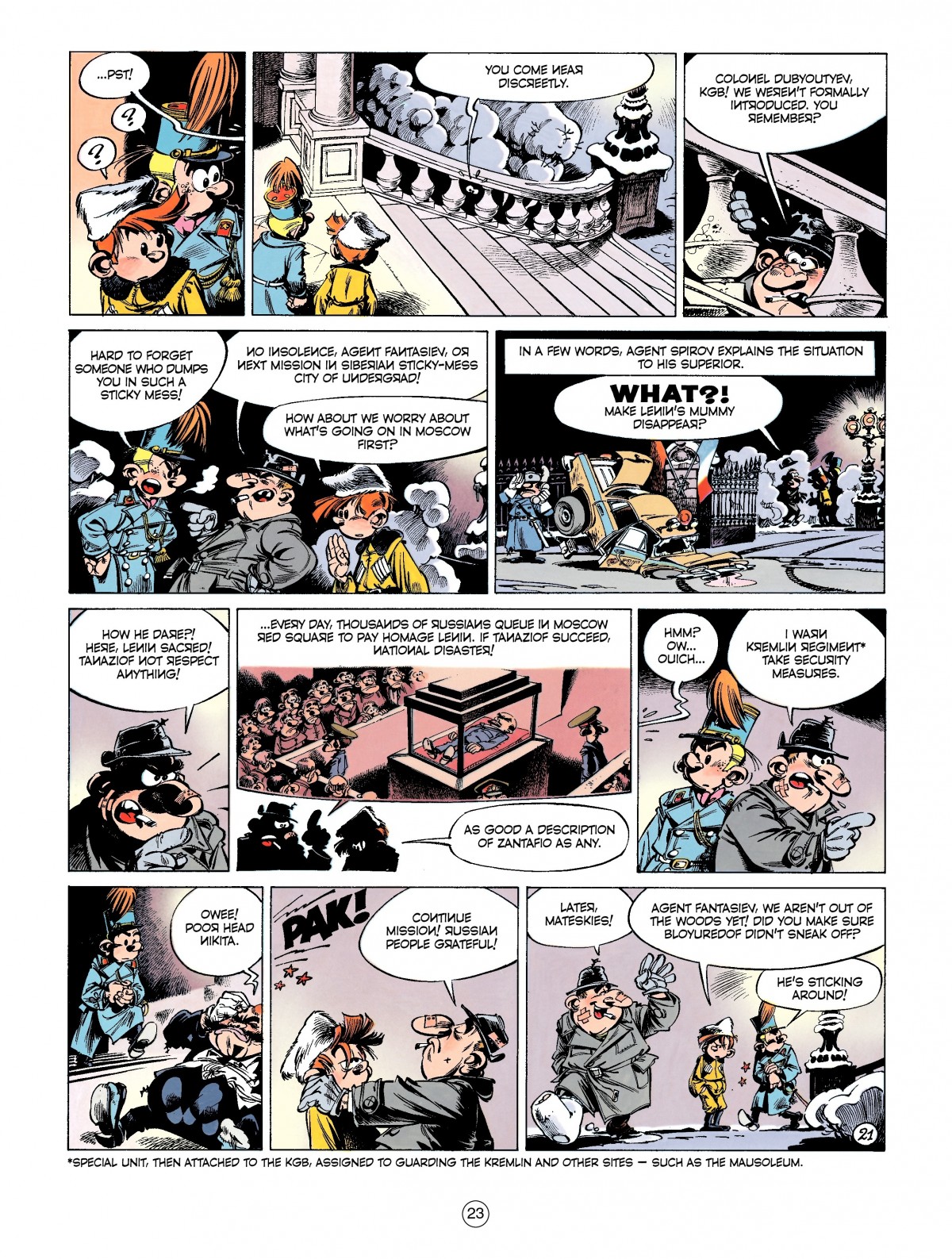 Read online Spirou & Fantasio (2009) comic -  Issue #6 - 23