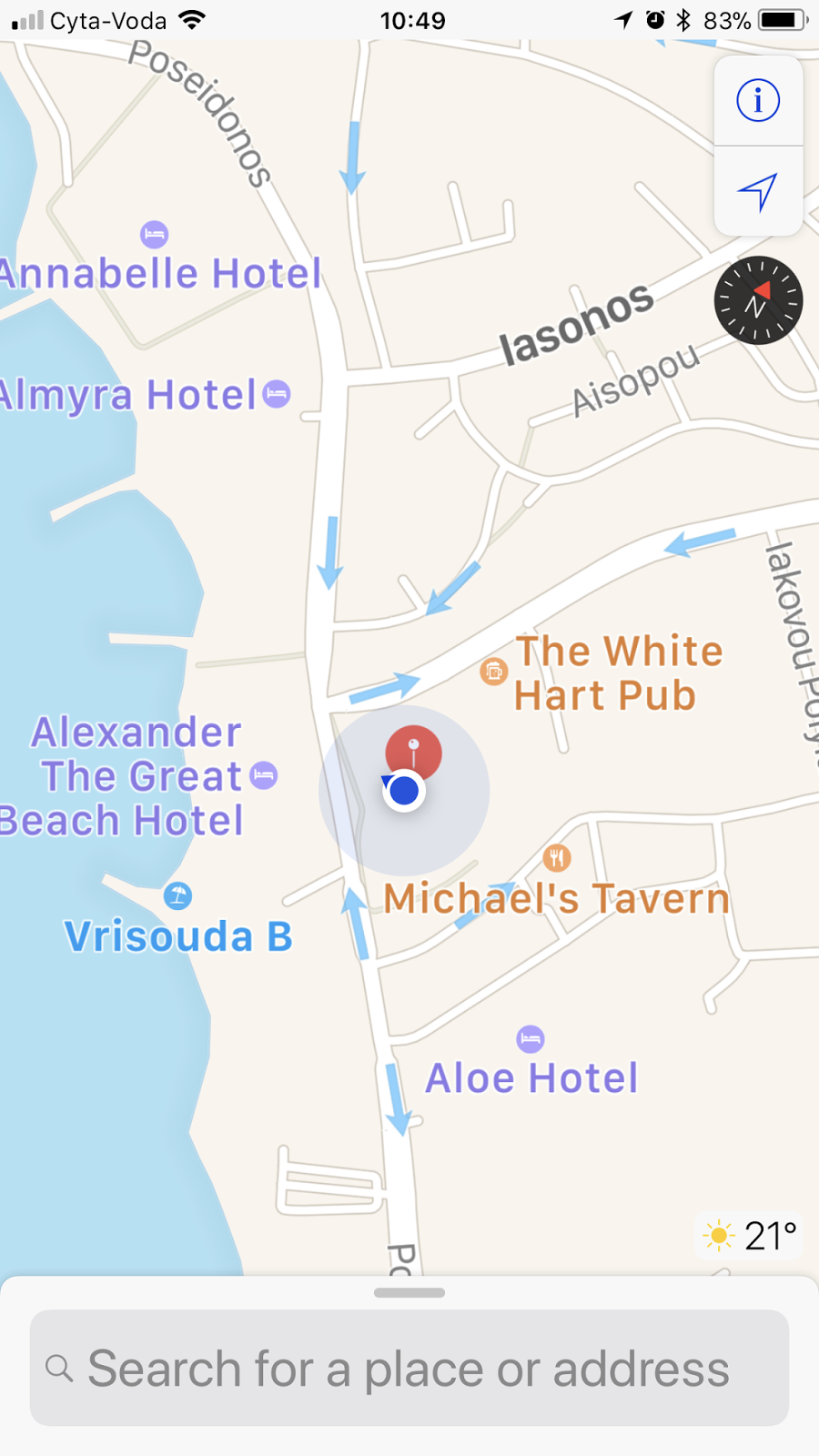 Paphos Dentist, Dr Elena Demetriou Find us / Contact us