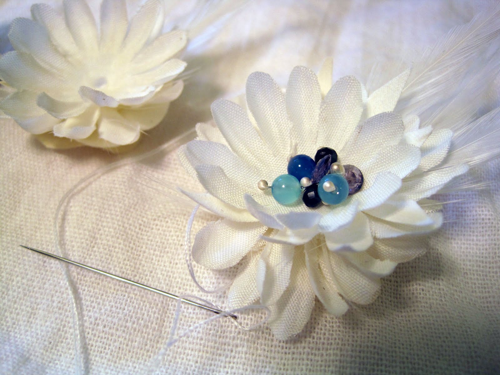 YedOmi Floral Embellishments for a Wedding Dress