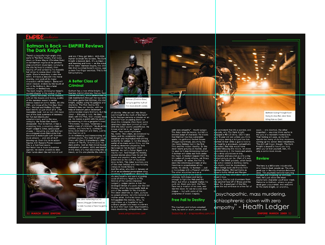 MEDIA Double Page Spreads