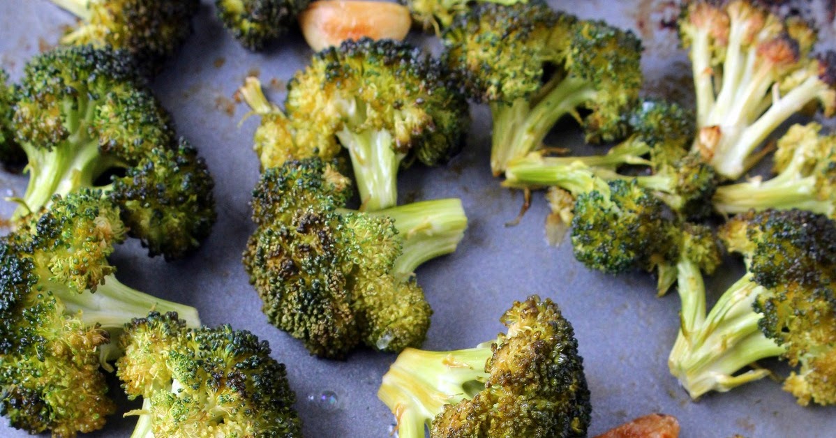 Roasted Broccoli with Garlic Butter and Lemon Manila Spoon