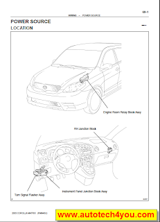 TOYOTA MATRIX SERVICE MANUAL