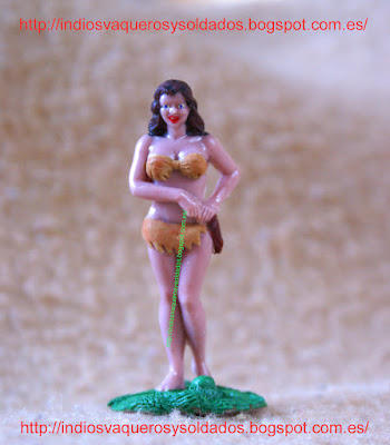 Figura de Jane serie Tarzan Maureen O'sullivan