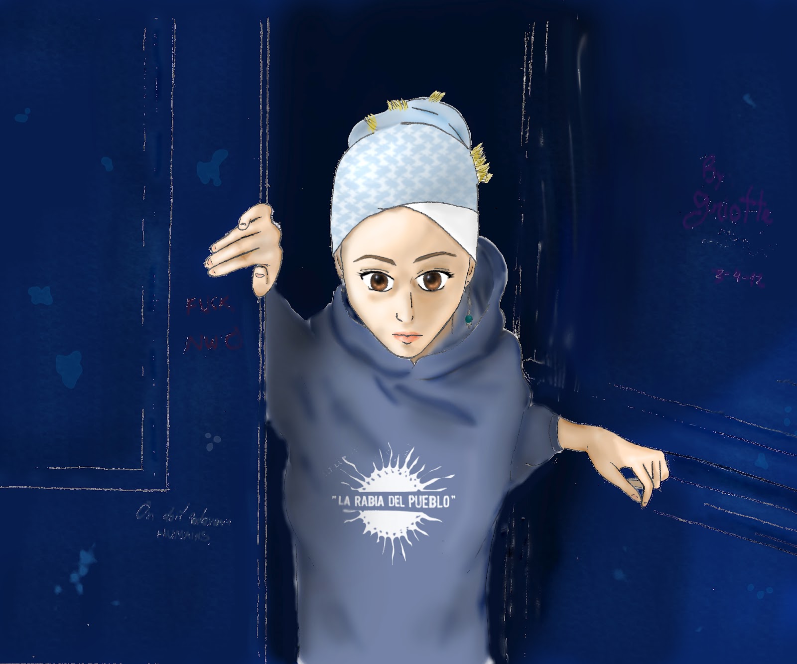 Griotte: Saga de ilustraciones de Keny Arkana