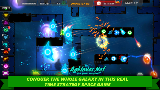 Galaxy glow defense MOD APK unlimited money Galaxy glow defense MOD APK unlimited money