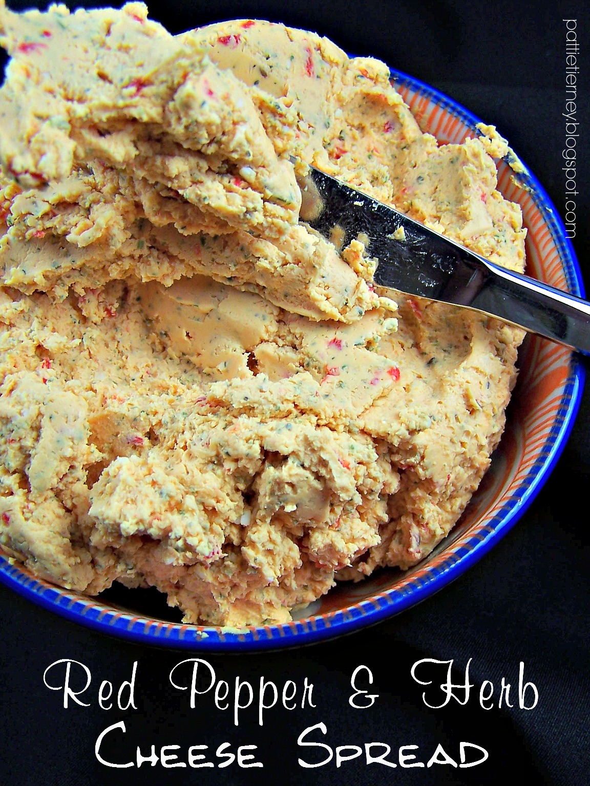 OllaPodrida Red Pepper and Herb Cheese Spread