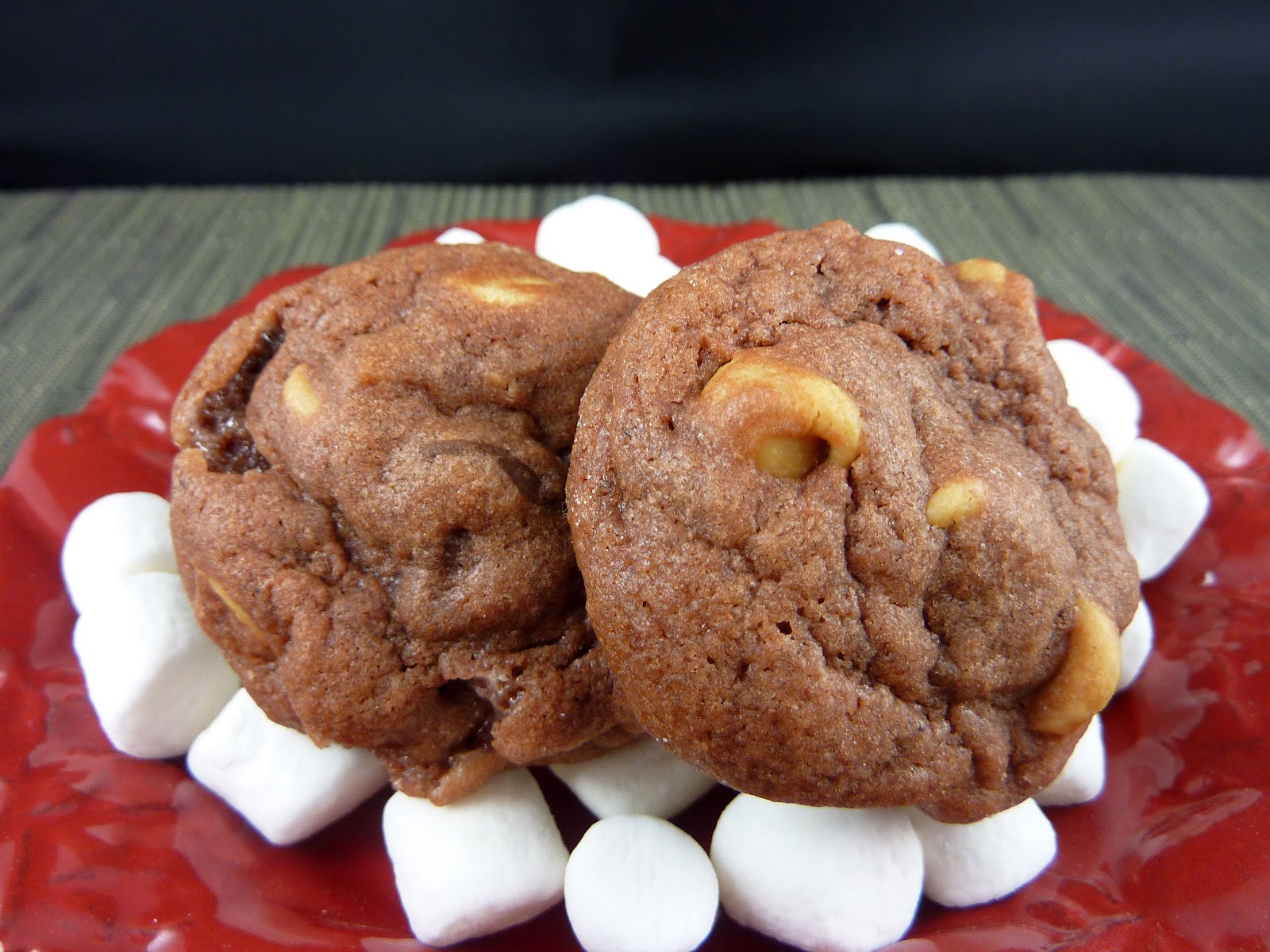 Cookies on Friday Chocolate, Peanut Butter and Marshmallow Cookies