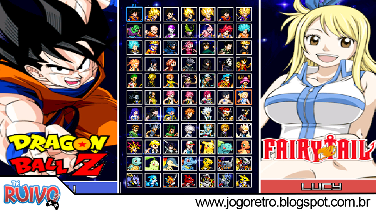 Animes All Stars MUGEN 2016 (One Piece / Dragon Ball / POKÉMON