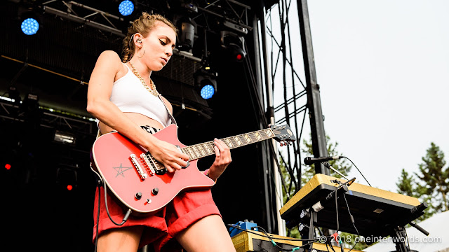 The Beaches at Riverfest Elora 2018 at Bissell Park on August 18, 2018 Photo by John Ordean at One In Ten Words oneintenwords.com toronto indie alternative live music blog concert photography pictures photos