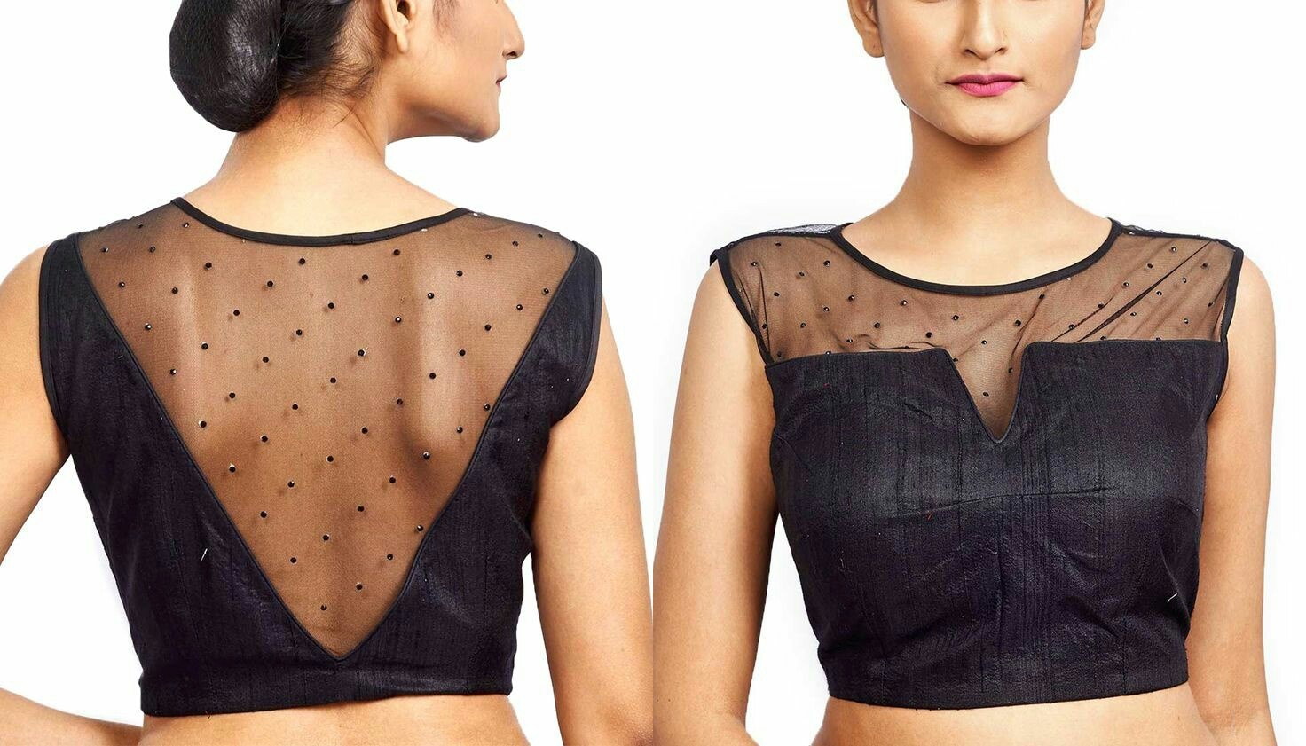 transparent blouse online