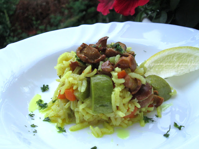 Ориз Басмати със зеленчуци
