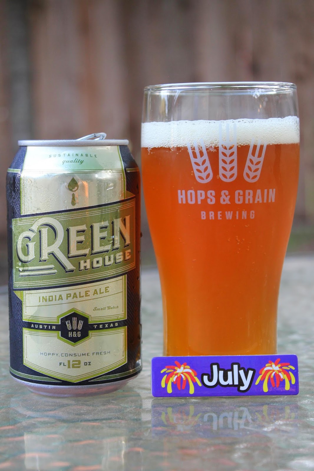 THE BRÜ The Brü Revü Hops and Grain Greenhouse IPA, July