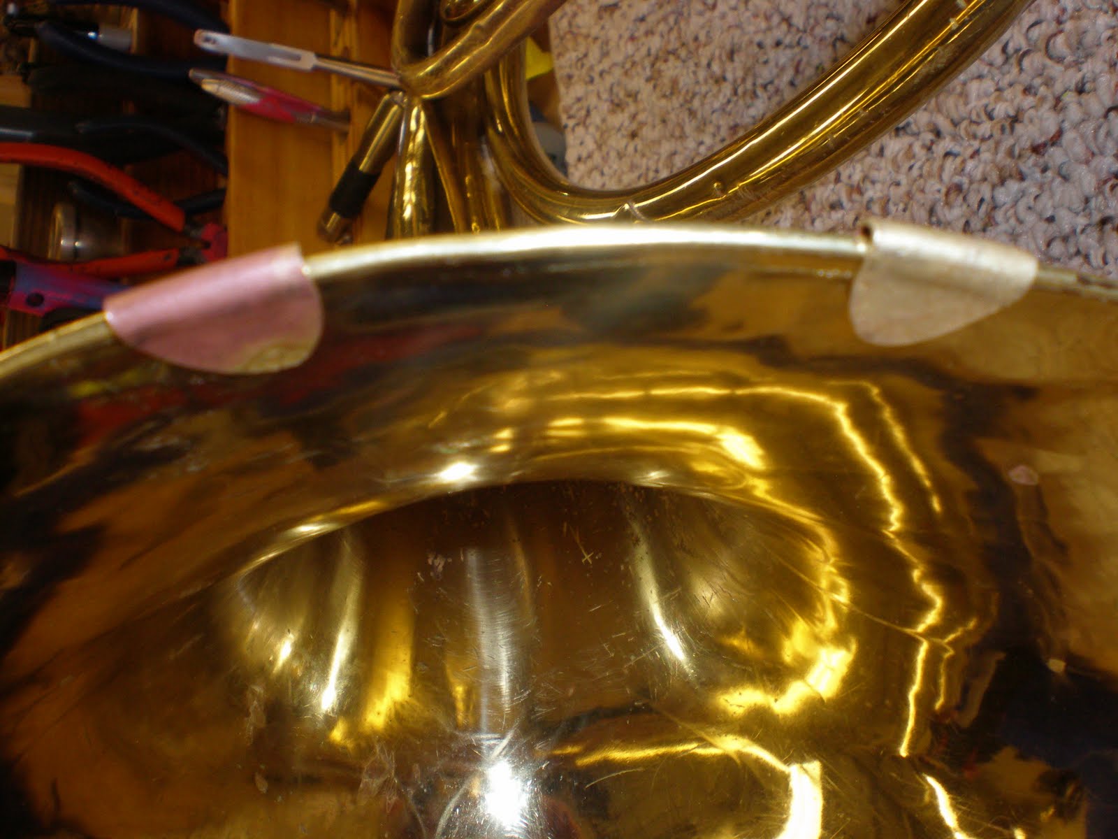 Band Instrument Repair School Project French Horn