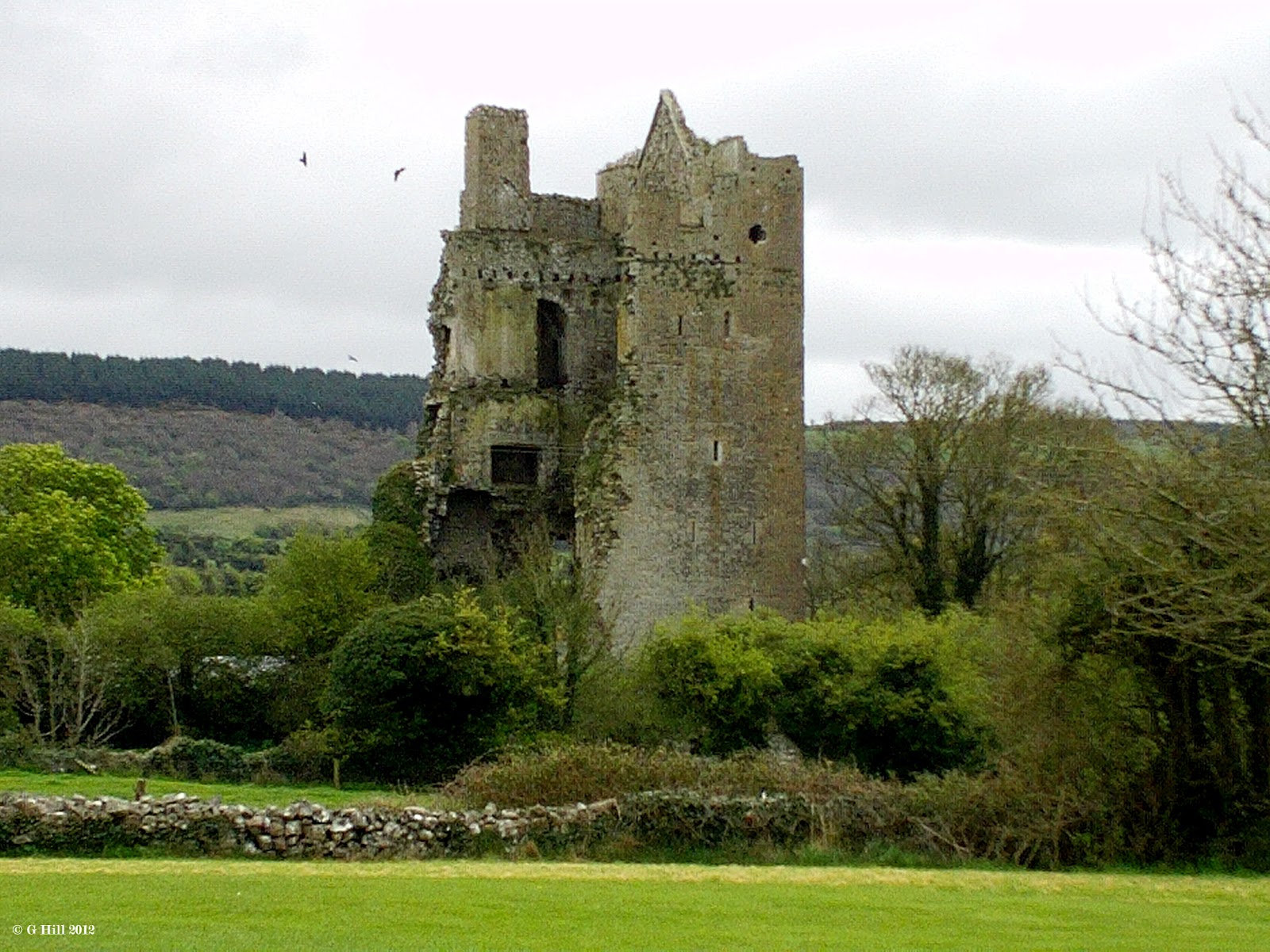 Ireland In Ruins Cullahill Castle Co Laois
