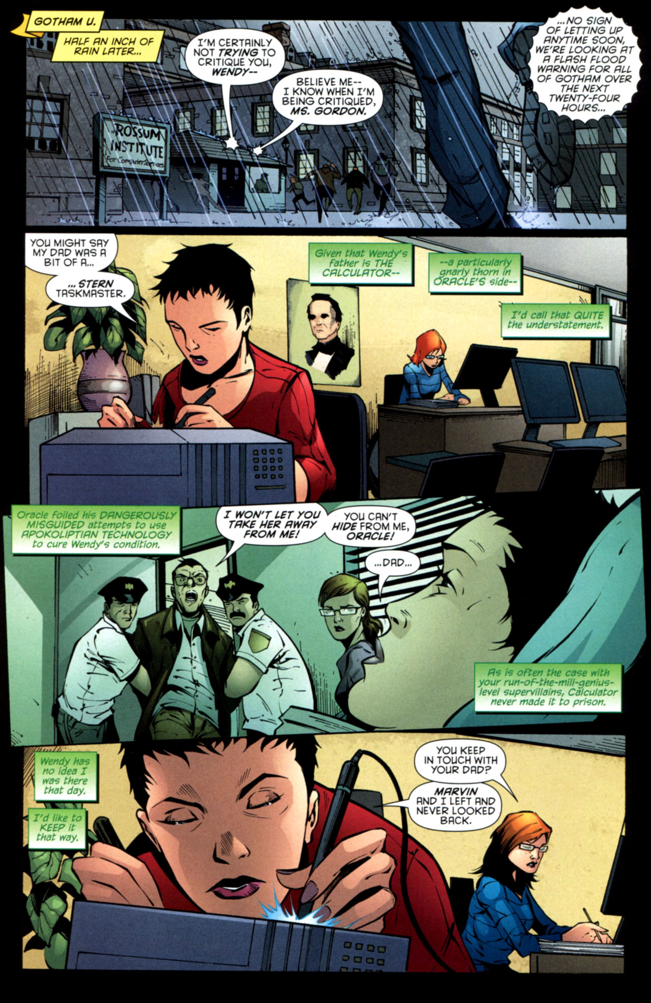 Read online Batgirl (2009) comic -  Issue #9 - 10