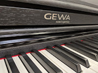 picture of Gewa piano cabinet & control panel
