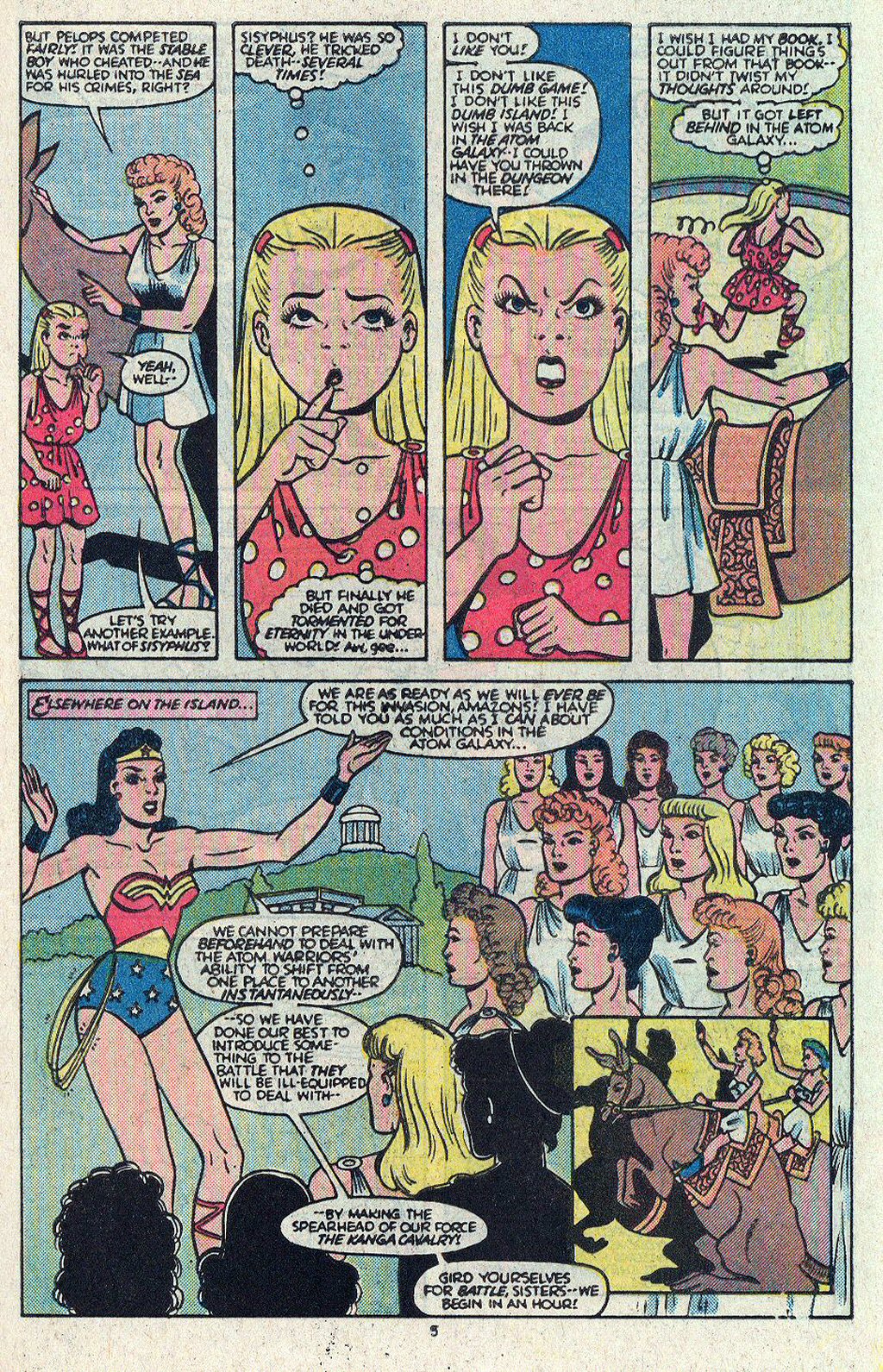 Read online The Legend of Wonder Woman (1986) comic -  Issue #4 - 6