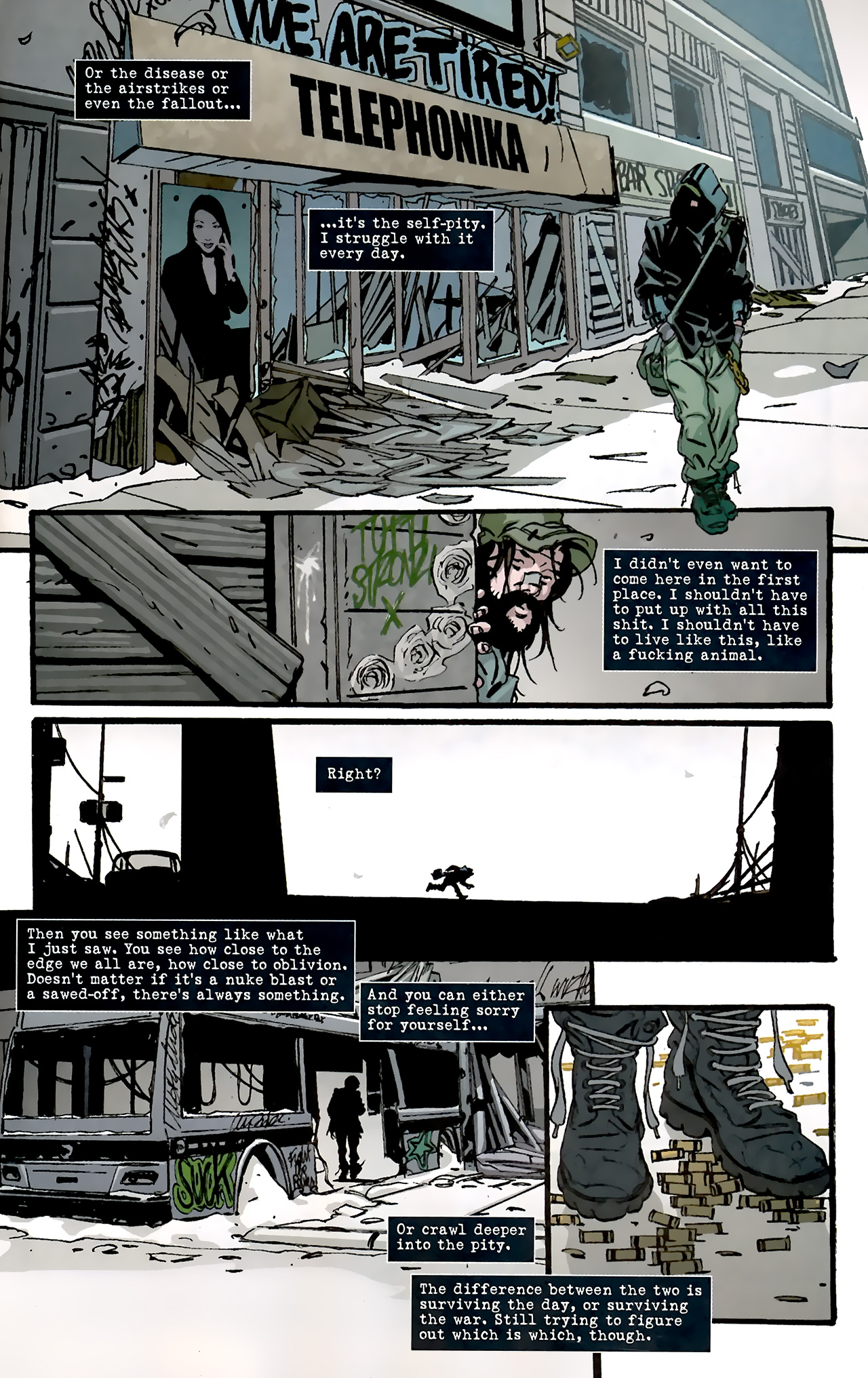 Read online DMZ (2006) comic -  Issue #51 - 15