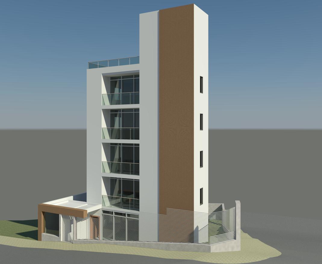 Fachada Predio 3 Andares