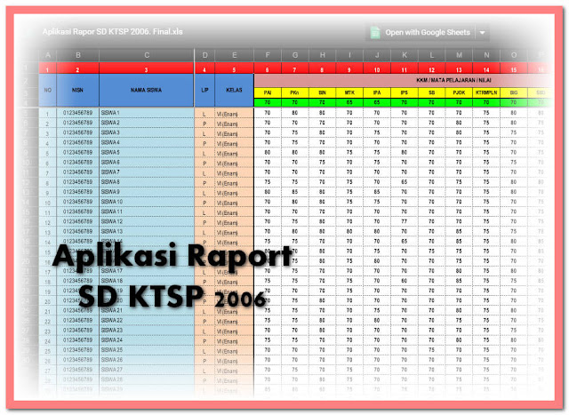 Buku Raport Sd Ktsp 2006 Buku Raport Sd Ktsp 2006