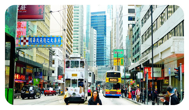 Moverse en tranvía por Hong Kong