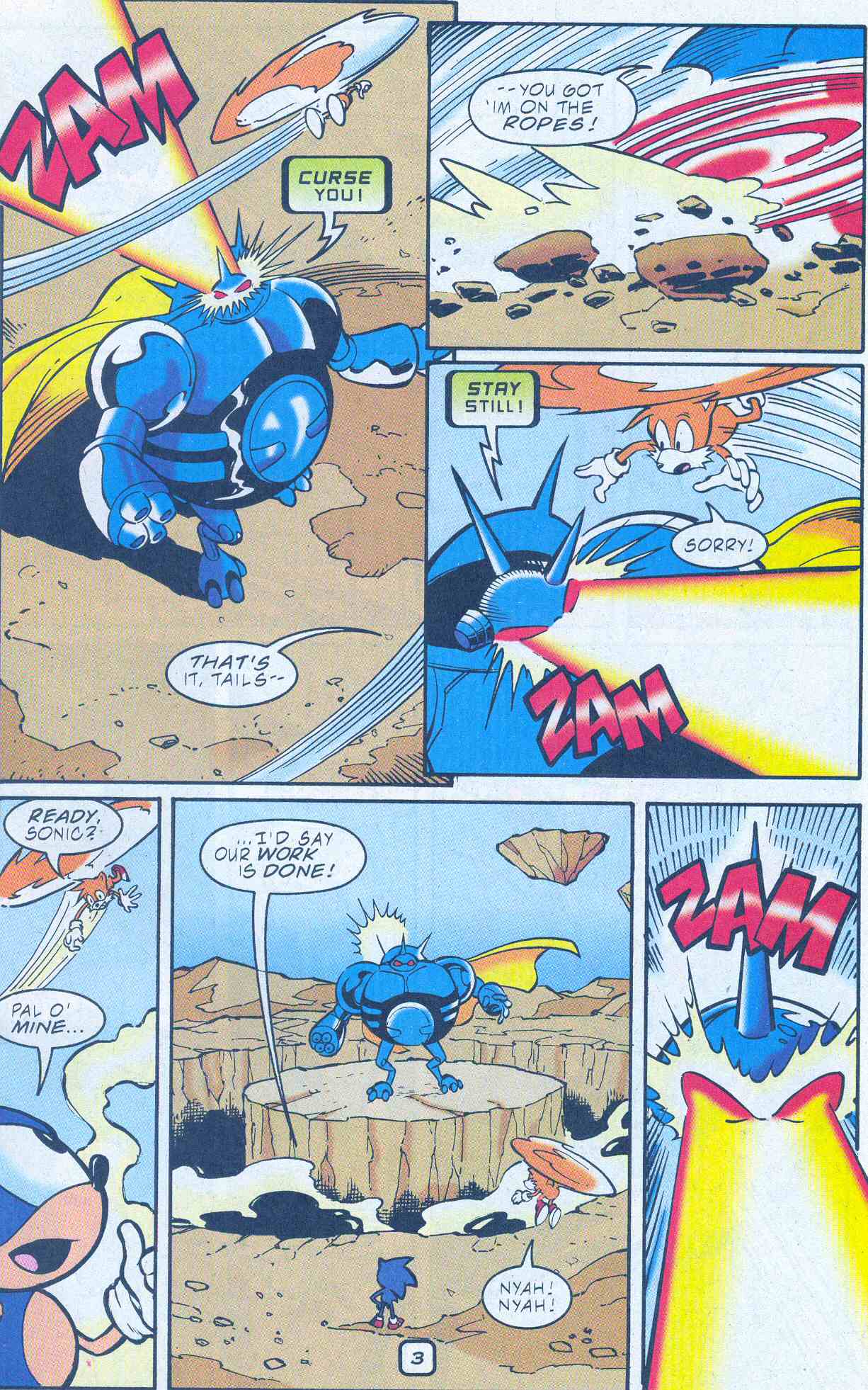 Read online Sonic The Hedgehog comic -  Issue #101 - 4