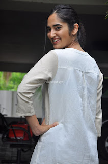 Radhika Cute Young New Actress in White Long Transparent Kurta ~  Exclusive Celebrities Galleries 010