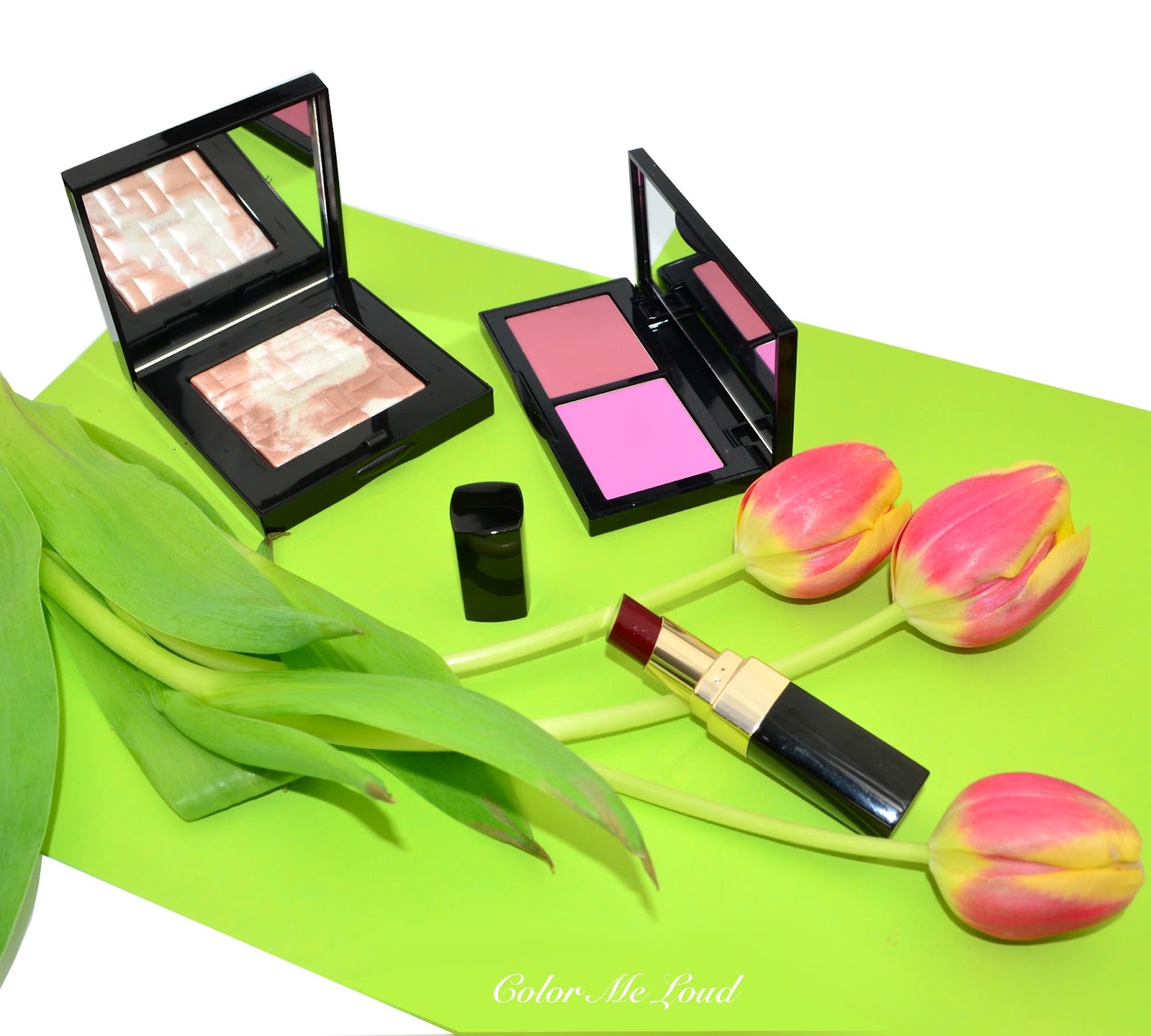 Bobbi Brown Highlighting Powder Pink Glow, Blush Duo Sand Pink/Pale