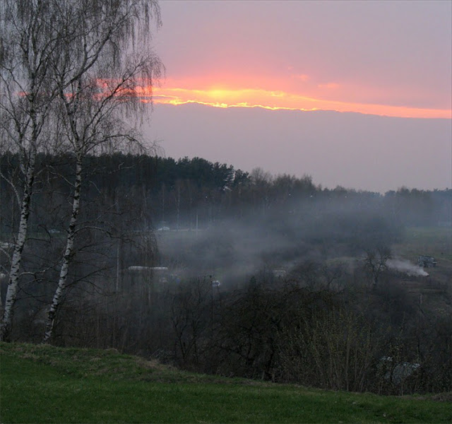 Sunset in Belarus