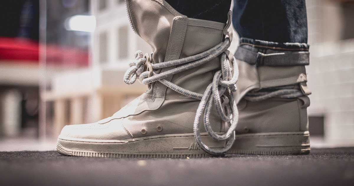 air force 1 sf high on feet