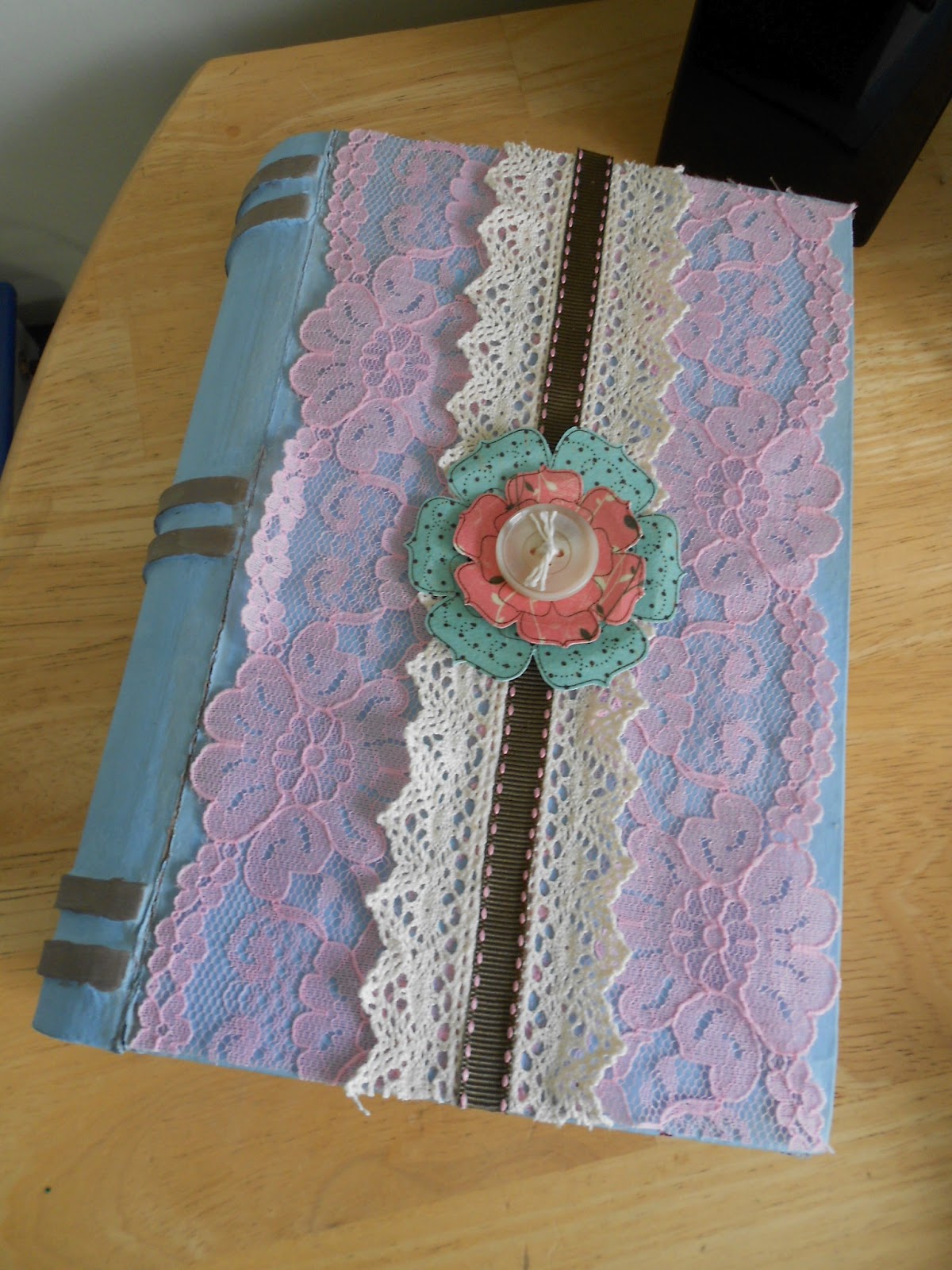 My Creative Side Paper Mache Book Box