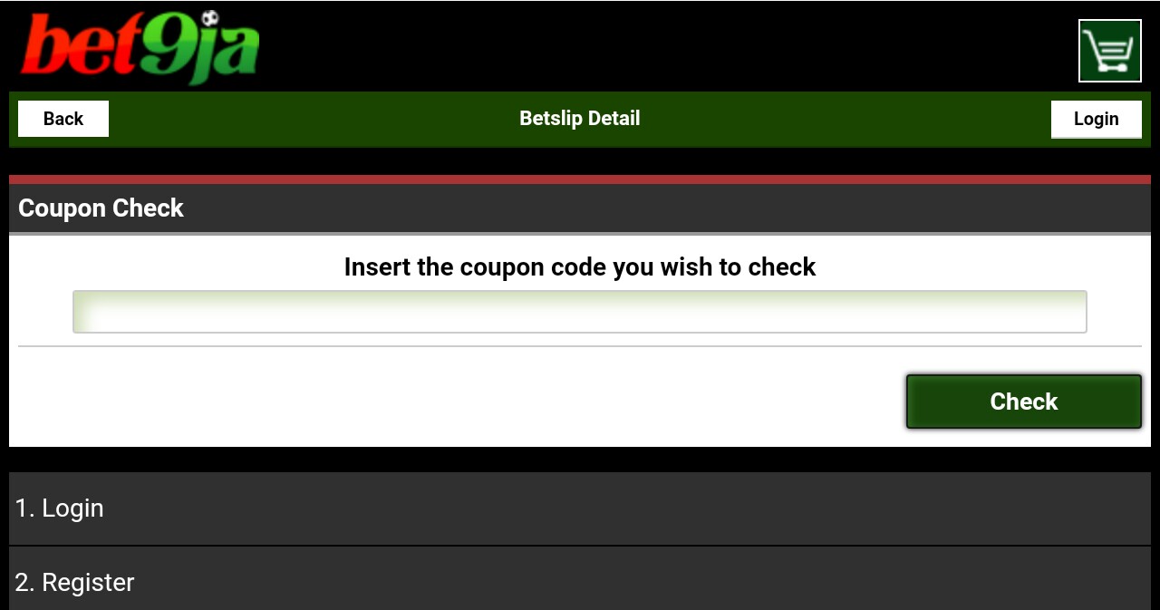 Old Bet9ja Mobile Coupon Check Code - wide 3