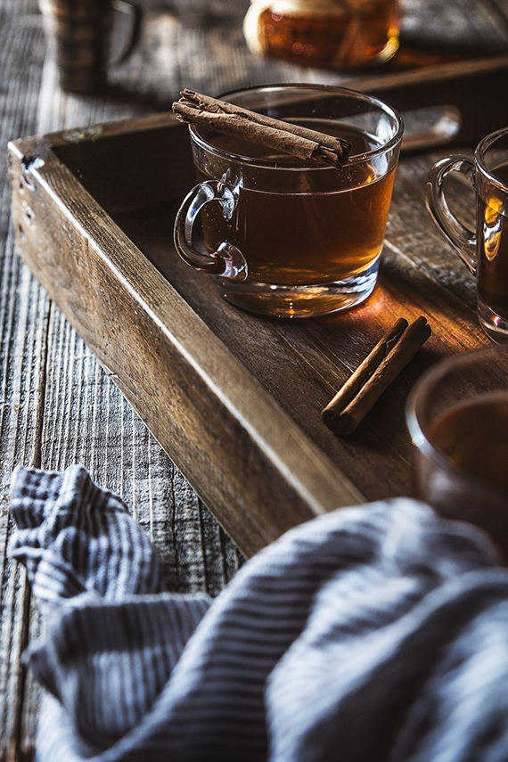 Hot coconut buttered rum recipe by Honestly Yum