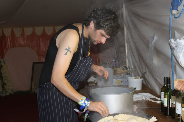 Staff behave differently at festivals, some go a bit native