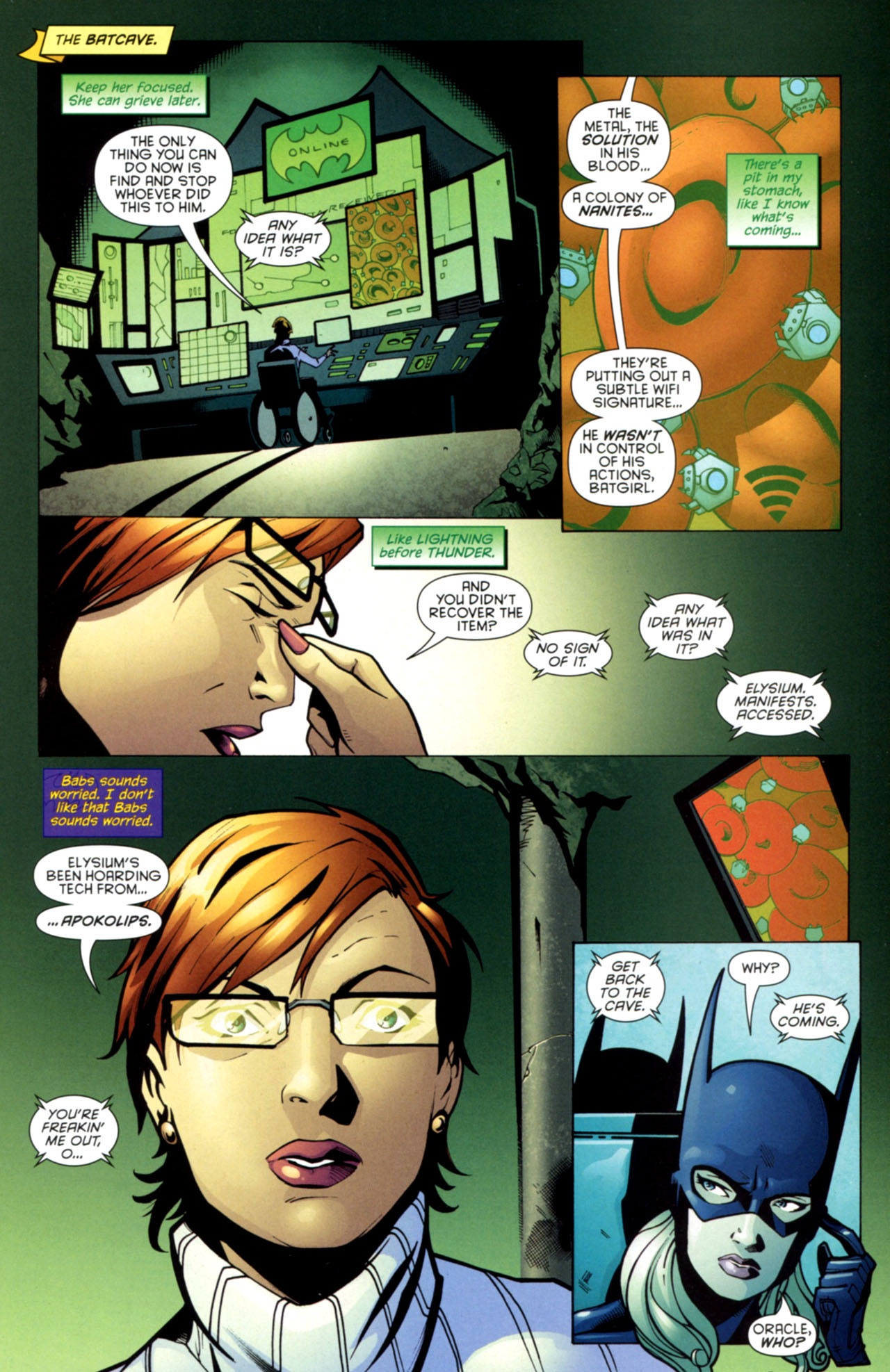 Read online Batgirl (2009) comic -  Issue #9 - 21