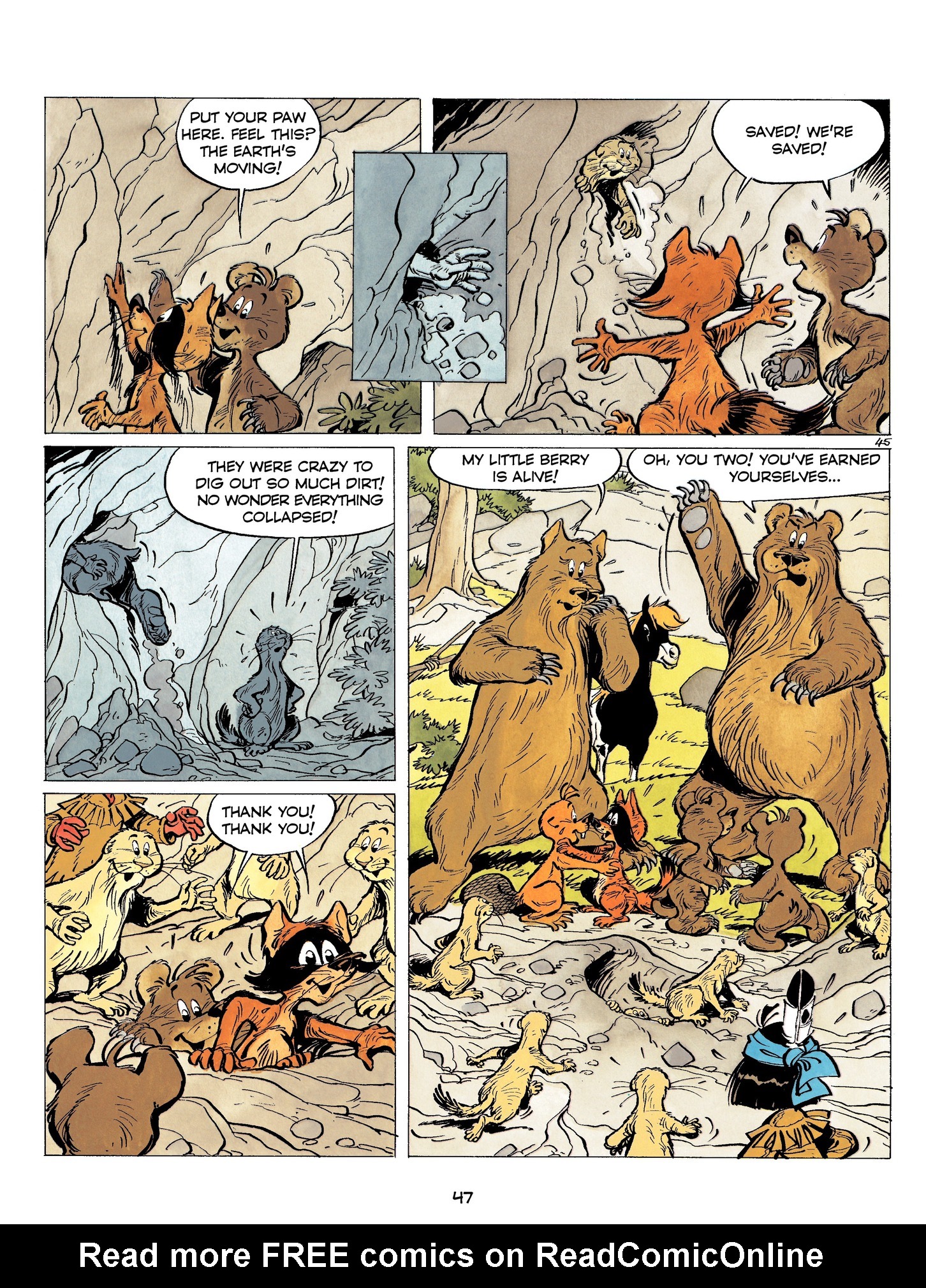 Read online Yakari comic -  Issue #13 - 47