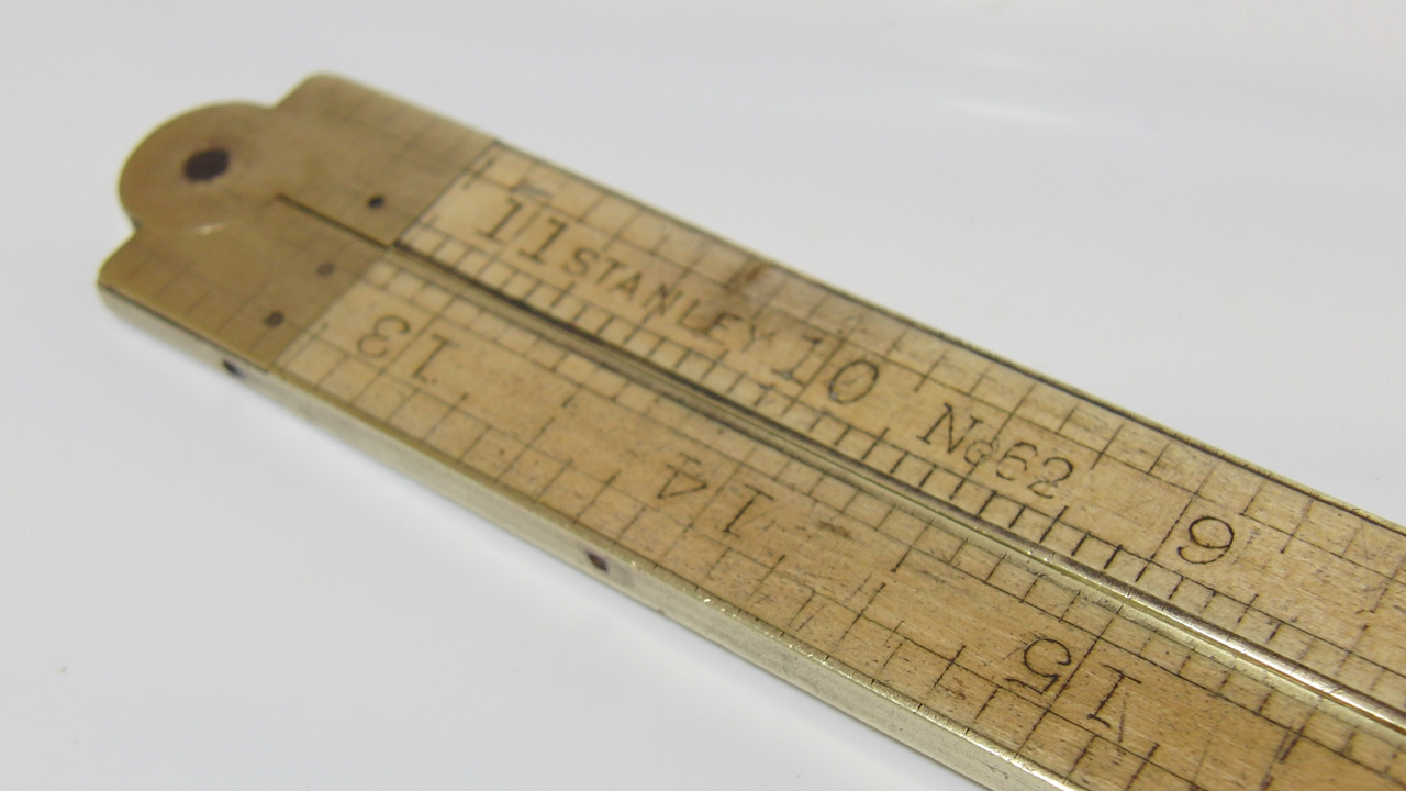 Spasms of Accommodation: Reuse Project: Antique Folding Rulers