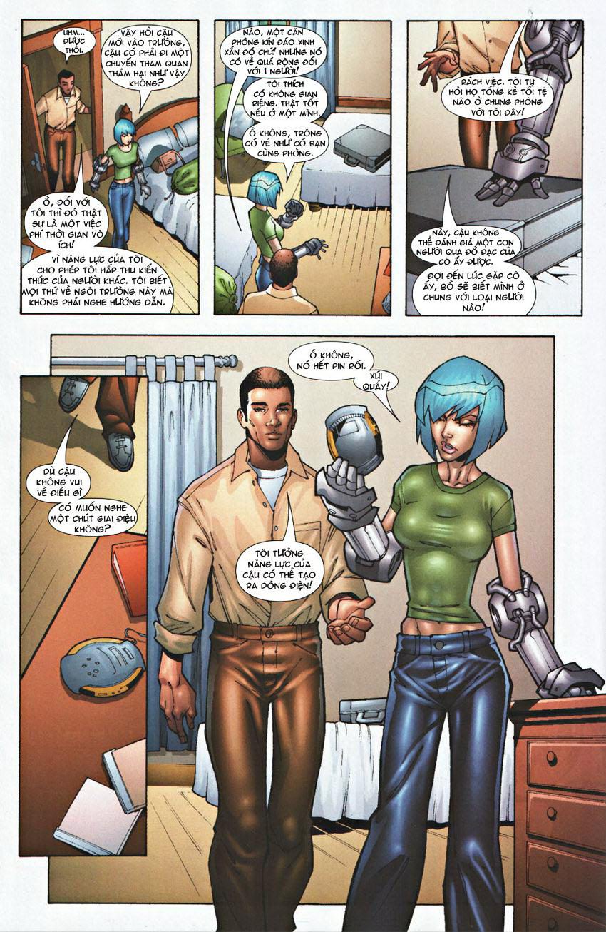 New X-Men v2 - Academy X new x-men #001 trang 11