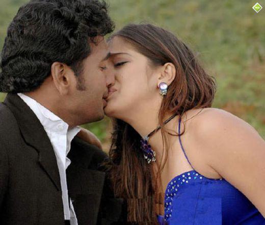 Hot Celebrities Lakshmi Rai Hot Mouth Kiss